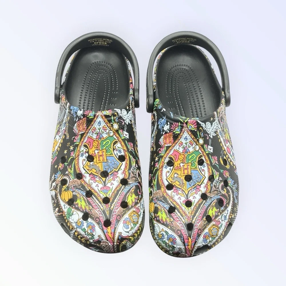 Crocs Adult Classic Harry Potter X Vera Bradley Clogs Men 11 NWT